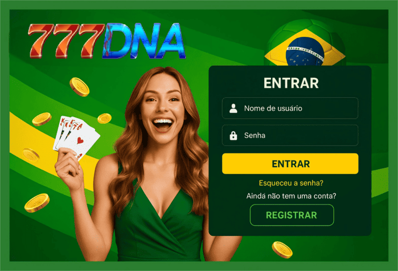 Não Perca tempo, o rRgistro na site 777DNA